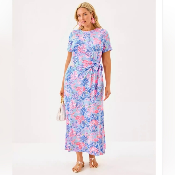 New Lilly Pulitzer Chace Maxi Dress - Picture 5 of 8